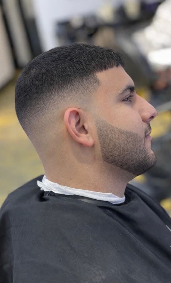 Low fade with design detail