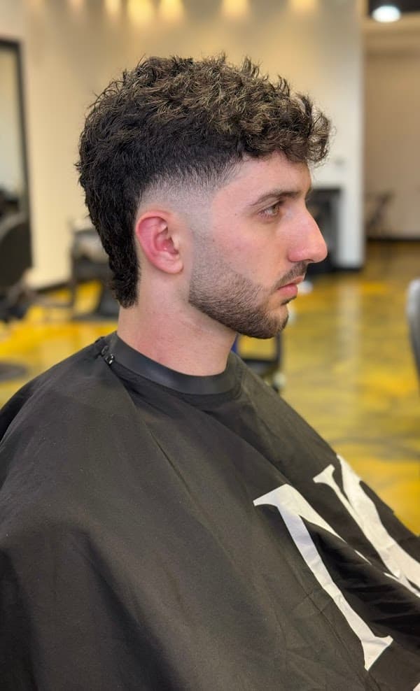 Textured top with clean fade