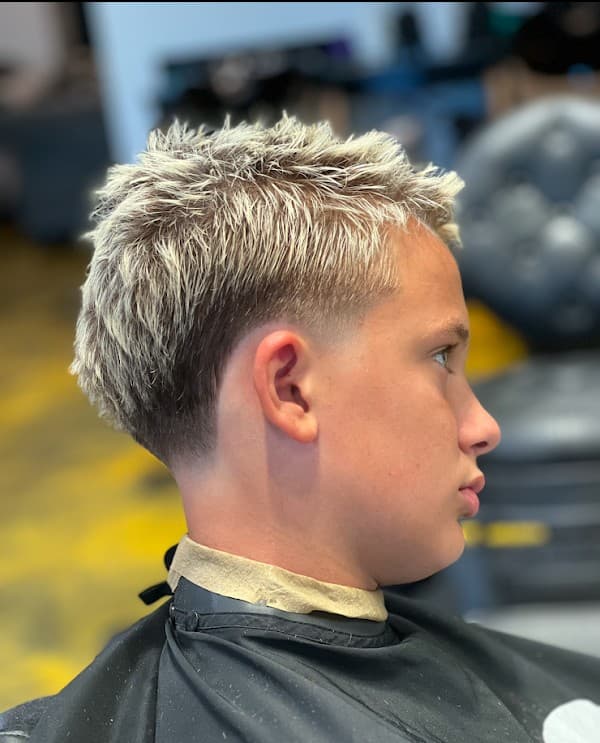 Back taper fade finish