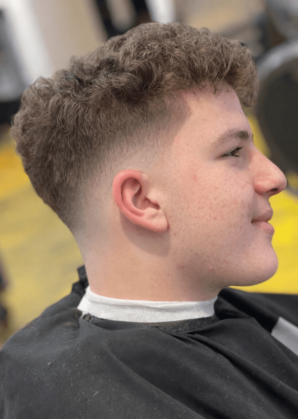 Back taper fade finish